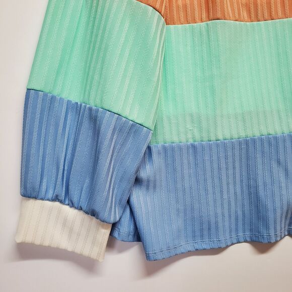 Haptics by Holly Harper Women's Colorblock Top 3X NWOT Lightweight‎ Long Sleeve - Picture 2 of 16